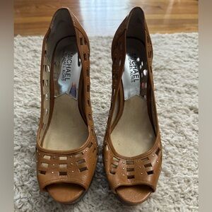 Michael Kors open toe heel mini studded 7.5